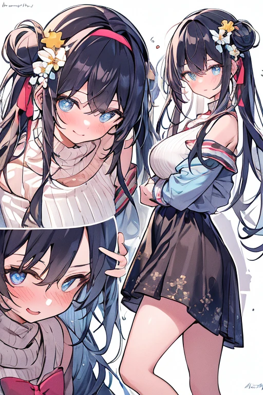 ((Finest quality)),(超A high resolution),(ultra-detailliert),(Meticulous portrayal),((Best Anime)),(Finest works of art),(Ultra-Precision Art),(The art of astounding depiction,Overwhelming depiction:1.5),(intricate and detailed art:1.6),(1 schoolgirl:1.5),Well-manicured shiny black hair:1.6,(Black eyes that hide madness:1.5),A smile that hides madness:1.6, (she wants to possess you:1.6),Possessiveness:1.8