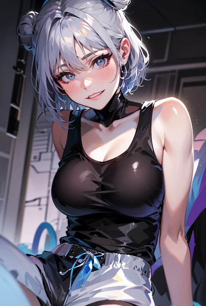 highest quality、Best image quality、masterpiece、Exact number of arms、Exact finger count、Adult female((Age 25、White underwear:1.8、Big Tits、Very large breasts:1.5、Showing nipples:1.9,Golden Hair:1.5、blue eyes、,thin))highest quality,、((From head to thigh 1.9)),((short hair)),((Inward Curling Bob:1.5)) 、((Straight Hair:1.5)),((Body facing forward:1.5))、((Chest pressed together:1.5))