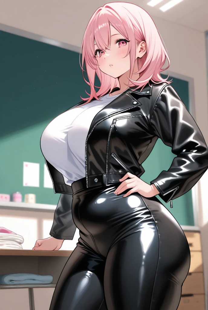 Mafuyukirisu, mafuyu kirisu, (blue eyes, braid, long hair, twin braids, pink hair), nude, (pussy:1.2)
BREAK , (miniskirt:1.3), suit jacket, white shirt, blazer, (school uniform), sitting on table, (look from below), thin mesh tight
BREAK looking at viewer,
BREAK, classroom,
BREAK (masterpiece:1.2), best quality, super ultra high resolution, unity 8k wallpaper, (illustration:0.8), (beautiful detailed eyes:1.6), extremely detailed face, perfect lighting, extremely detailed CG, (perfect hands, perfect anatomy),