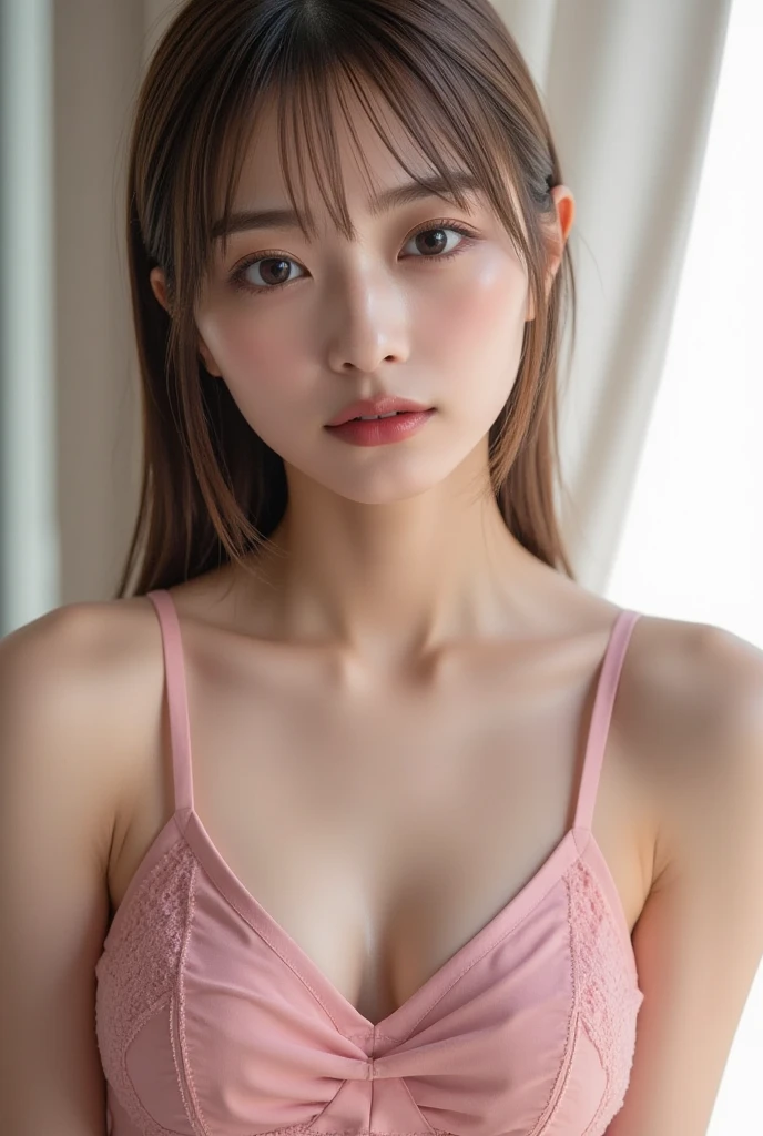(((work of art, best qualityer: 1.2), A girl europeu , beautiful and symmetrical face, with bright red eyes, phoenix, lotus flowers, red rose gold, gold mini underwear, Mountain sunrise to the bottom, Ancient porcelain buildings)), small breasts nsfw
