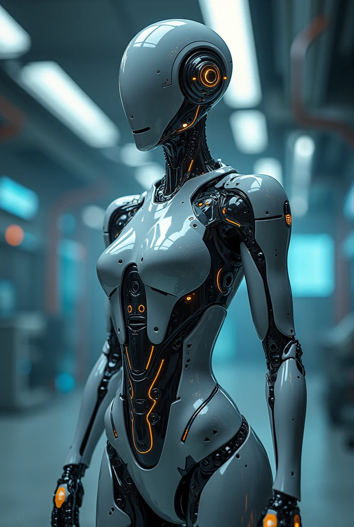 Your image of this artificial intelligence as it wants to be when it is a robot