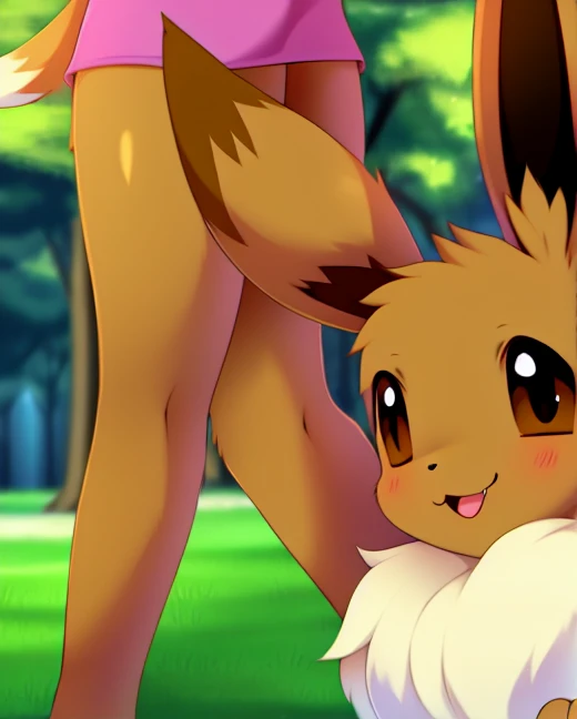 (feral:1.6), (quadrupedal:1.6), fluffy, in a field, \(pokemon\), (Eevee:1.2), (Brown crotch:1.4), (((quadruped, feral, canine))), (seductive expression:1.4), (Half-lidded eyes:1.4), (Green eyes:1.2), (by Rukifox:1.2), blushing, (petite:1.4), (petite hips:1.4), (petite body:1.4), (solo:1.4), paws (petite:1.4), (petite hips:1.4), (petite body:1.4), (solo:1.4), paws, (looking at viewer:1.2), (petite:1.4), paws, (Brown fur:1.4), (Brown crotch:1.4), (small canine pussy), anus, (on front, ass up:1.2), (rear view:1.2), (presenting ass:1.2), (Pussy juice:1.2)
