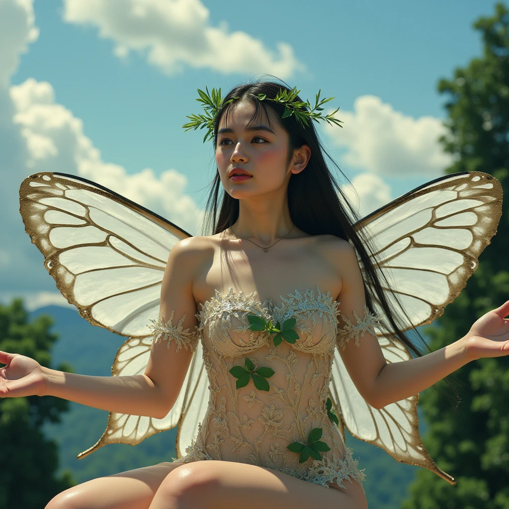 A butterfly that eats human flesh 