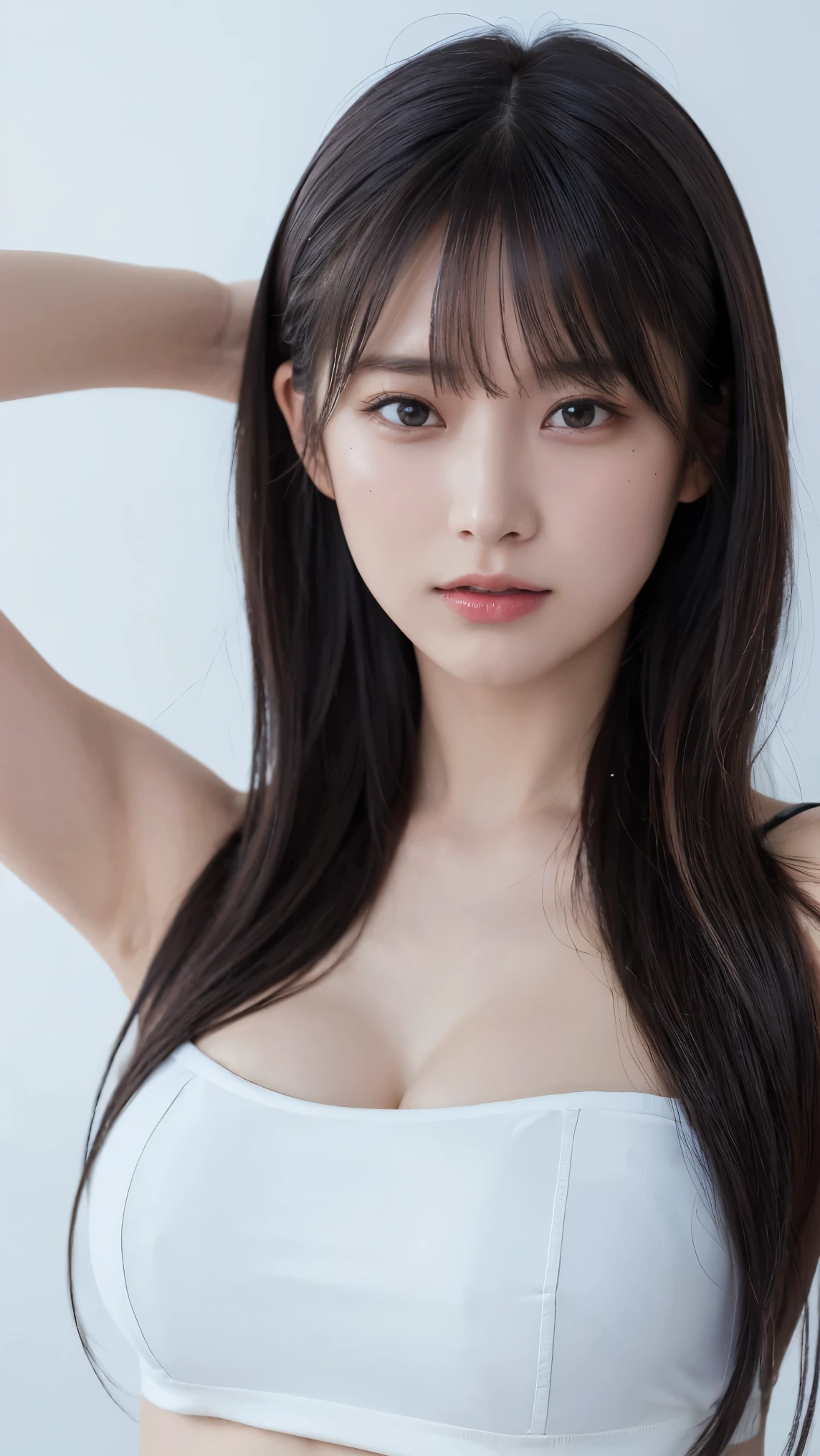 8K,(zoom out, High resolution, highest quality:1.3), 8K, highly detailed images, sharp focus, digital blending, 4K, Trending on pixiv Ingrid, micro bikini,sideboob,underboob,cameltoe:1.3),, alone, 40 year old curve, dark skinned woman: ,(tanned skin:1.1), take a pose, classroom, table, Chair, Warizari, (Expressionless:1.2), looking at the viewer, cowboy shot, Platinum hair, very long hair, ode, hair intake, White lipstick, compensate, mole under mouth, perfection, perfectionな顔, super detailed hair, highly detailed face, earrings, highly detailed lips, big super detailed lipstick,Super high resolution,super realistic skin,white eye makeup,beauty eye,beauty face,超詳細な正確な指