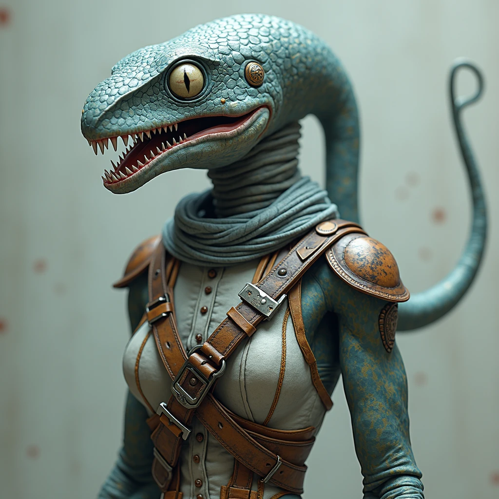 jar jar binks, wearing clothes, gigantic breasts, solo, <lora:character_jarJarBinks_v3:1> <lora:gigantic_breasts:1> high quality, ((masterpiece quality)),