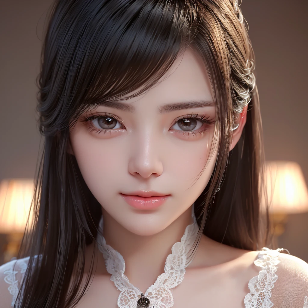 Best quality, masterpiece, high resolution, 1girl, porcelain dress, hair accessories, necklace, jewelry, beautiful face, on the body, Tyndall effect, realistic, dark studio, edge lighting, two-tone lighting, (high detail skin: 1.2), 8k UHD, dslr, soft light, high quality, volumetric light, candid, photo, high resolution, 4k, 8k, background blur,