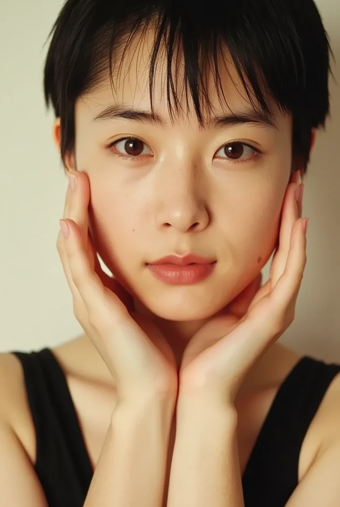(Browsing Caution:1,4),Mix 4, (8k, RAWphotograph, Highest quality, Tabletop: 1.45), (Realistic, Realistic: 1.37),illumination, night, プロのillumination, photographn mapping, Radio City, Physically Based Rendering, Gradient Brunette, 高品質のphotograph, High resolution, 1080P, (Detailed facial depiction), (Detailed description of the hand), (Delicate CG), Extreme light and shadow, Rich details, (Detailed facial features), (Highest quality), Look in front of you, Highly detailed face, Highly detailed lips,  超High resolution, (truth: 1.4), photograph, 1 , [(sad)],  , Thin limbs, movie, Cool pose, I Cup, Highest qualityな完璧なボディ, photographのような, (1 : 1.3), Perfect balance, (Huge, Perfect breasts, Areola),(Realistic, Realistic:1.37),One Girl, Cowboy Shot,Professional Lighting, Photon Mapping, Radio City, RAWphotograph、(Realistic:1.4)、Octane Rendering、Complex 3D rendering with ultra-detail, Studio Soft Light, Rim Light, Crisp details, Super detailed, Realistic skin texture, detailed aspects, Beautiful details in the eyes, Highly detailed CG Unity 16k wallpaper, Compensate, (Detailed Background:1.2),Highest quality, 超High resolution, Tabletop, One Girl, One Girl,alone, Upper Body,Show Viewer, White Background, Bobcut, short hair, Multicolored Hair, Compensate , Lips parted, Black Lips, eyeliner, Gothic, Goth Girl,((Multicolored Hairの色:1.4)),(((Completely naked))),(((nsfw))),((Small breasts:1.4)),(((Completely naked))),((nsfw)),((Above the waist)),((Very short bob cut:1.4))