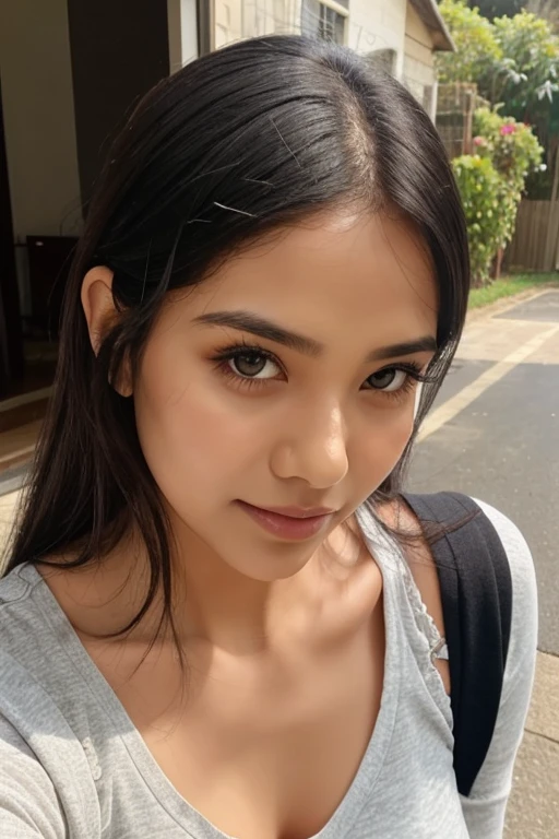 Beutiful girl beutiful face at Home