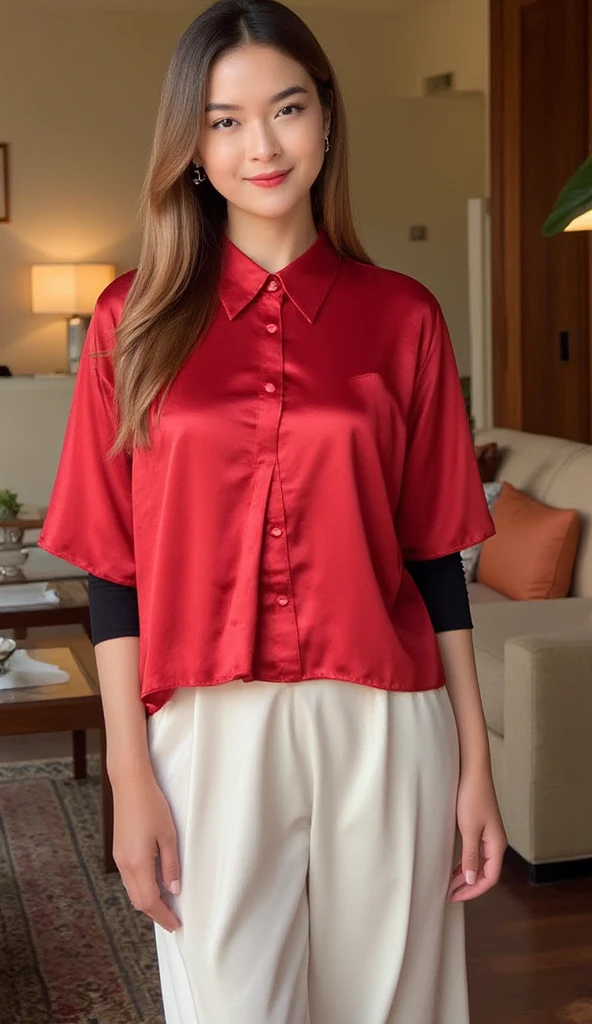 (fleshy buttocks:1.3),(fleshy-chested ass:1.3),, (big hip:1.3),(sexy panties:1.3),(white panties:1.2),(realistic silk panties:1.3),(double eyelies:1.3),(long eyelashes:1.3),(white panties:1.3),(Looking directly at Viewer:1.3),(bigsmile:1.2)32K, masterpiece, Raw photo, Best Quality, Photorealistic, Highly detailed CG Unity 32K wallpaper,(Extremely beautiful face, Beautiful lips, Beautiful eyes), intricate detailed face, ((Ultra detailed skin)) 1girl in, Cutest Pretty Japanese girl, Super Idol, 1 girl,(Happy smile), Clear eyes, (pale skin), (Big eyes:1.2), (Brown hairs), thick thighs, ,balanced elegant face, drooping eyes