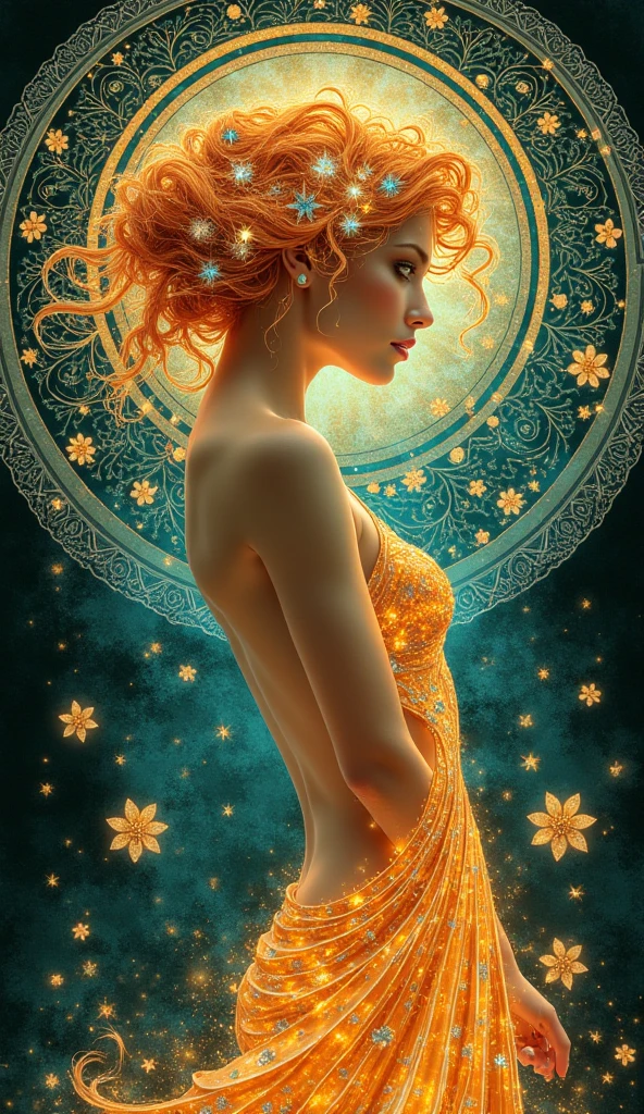 the goddess of lust, beautiful, sexy, hot spring gardens, stars, cosmos, fractal art, (art inspired by Bill Sienkiewicz). oil painting) (best quality,4k,8k,highres,masterpiece:1.2),ultra-detailed,(realistic,photorealistic,photo-realistic:1.37),intricate details,vivid colors,sharp focus,professional,Dave McKean artwork, oil touch of surrealism,oil painting style, fractal art
