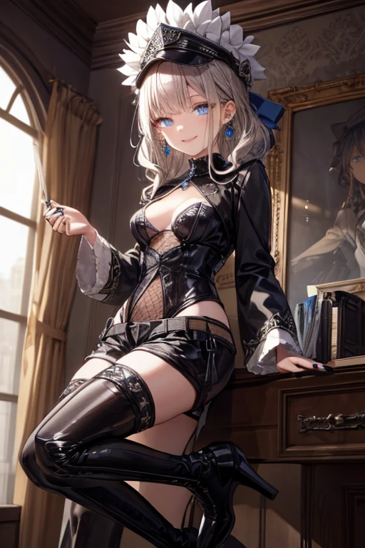 (masterpiece ,Best Quality,Insanely detailed),Beautiful 8K CG artwork,1 absolutely beautiful woman,solo,big beast,
