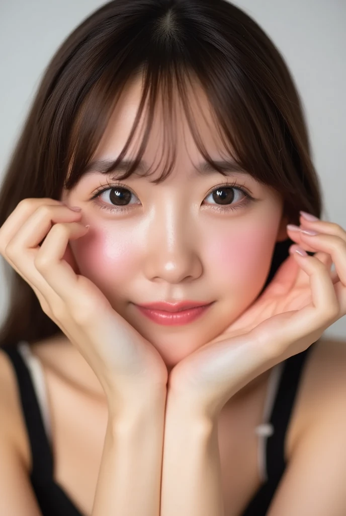 Extreme close-up portrait, beautiful girl with her love-struck - SeaArt AI