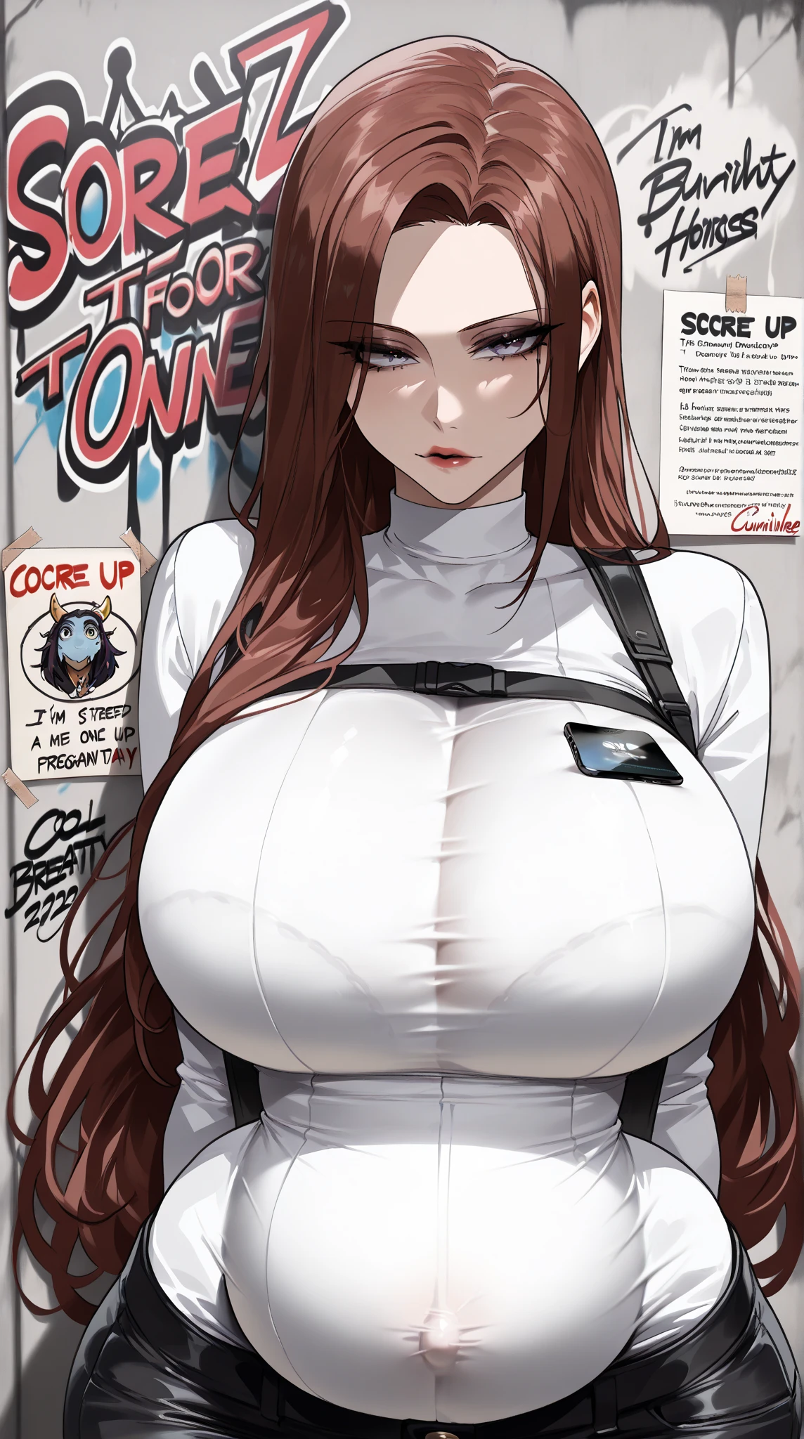 A girl，Ball Head，photo，Unreal Engine 5 Photorealistic Rendering,(Cover comic magazine:1.6)，game character, Role Player, Pretty Face, Chest tattoo，Body hyperreality，thick muscular，Excellent!! Types containing bobelon, Big Case, Nourishes and brightens your body, Black latex suit，Put your hands behind you，business attire，Heart-shaped，，White garter belt，side view，Perspective Distortion，Breasts larger than torso，woman with delicate and smooth skin，Sexy and seductive female teacher wearing glasses。Sexy female boss loves to wear sexy lingerie，Slutty female boss。A woman who still has charm，OL temptation。Intellectual Royal Sister。The stern and blushing dean in astringent clothing。The femininity of being soaked in sweat and seeping through clothes。Full body model shooting poses。hairy camel toe。Macrogastric syndrome，Figure-eight milk。Woman with sagging breasts。mating posture。Perfect body line proportions，Plump and long legs。Capable。Woman with rough waves。Pink wet nipples，乳腺增生的Macrogastric syndrome。The breast has a protruding nipple.。Curvy beauty with long legs。健身女人味十足的Macrogastric syndrome。Slim waist, fat butt, big breasts。Honey thighs。plump woman。Whorelike。Gel coat suit。deep cleavage。Widow&#39;s Temptation。Crotch tightening。noble young woman。