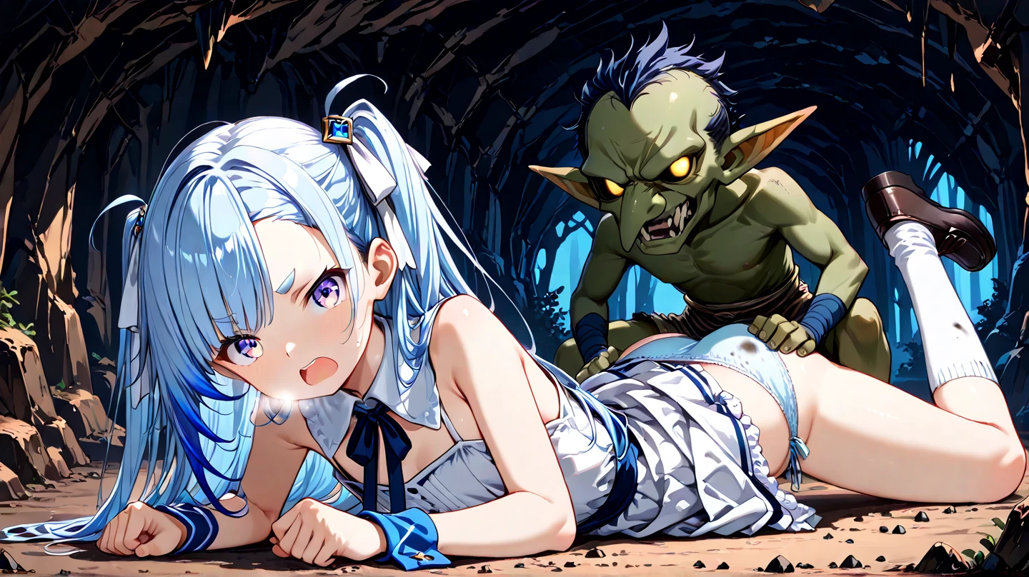 （cute，little man，Little Fairy，12 Talents，small，Shout，tears，tired，spread your legs，Long hair naked and tiara silver hair，Semen is flowing out of my pussy like a waterfall....）Girl is a man（inserting a big cock into a girl，Ugly monster 10 meters tall）Have sex with。Like 10 meters tall々10 monsters lick girls.。Like 10 meters tall々10 monsters surround the girl.。