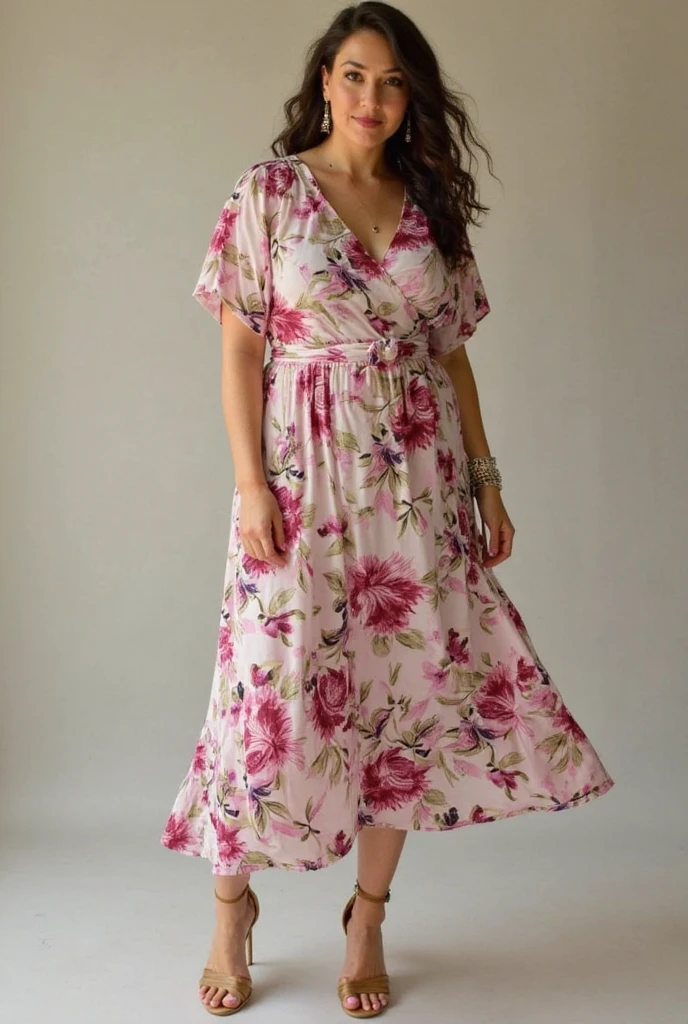image similar to lisa ann hyper-realistic, work of art, best qualityer, ultra detaild, fotorRealist, beautiful smile perfect full body photo realistic outdoor boho style,fashion flowy dress.
