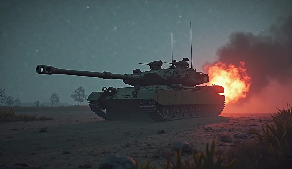 analog gloomy (close up shot) photo of a convoy of (M1 Abrams tanks, <lora:m14br4m5:1>), firing cannon, (in a rocky alien planet (at midnight)), soldiers on the turrets on top, ((heavy rain)), (horror movie), ((nighttime)), (midnight), High Detail, Sharp focus, ((photorealism)), ((realistic)), best quality, 8k, award winning, dramatic lighting, epic, cinematic, masterpiece, backlit, contrejour, rim light, ambient fog:1.3, dutch angle, depth of field, volumetric lights,