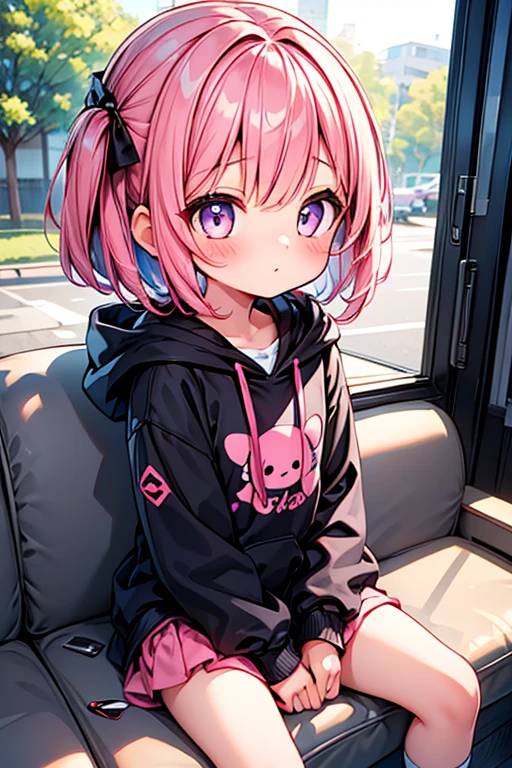 Children around this age、Girl、Private Server、Shibuya Ward、Wearing a hood、Hotel、Are crying