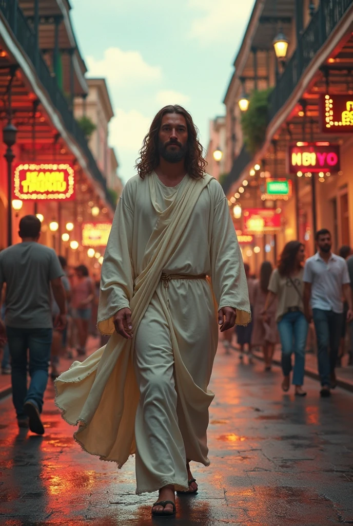Jesus in the carnival