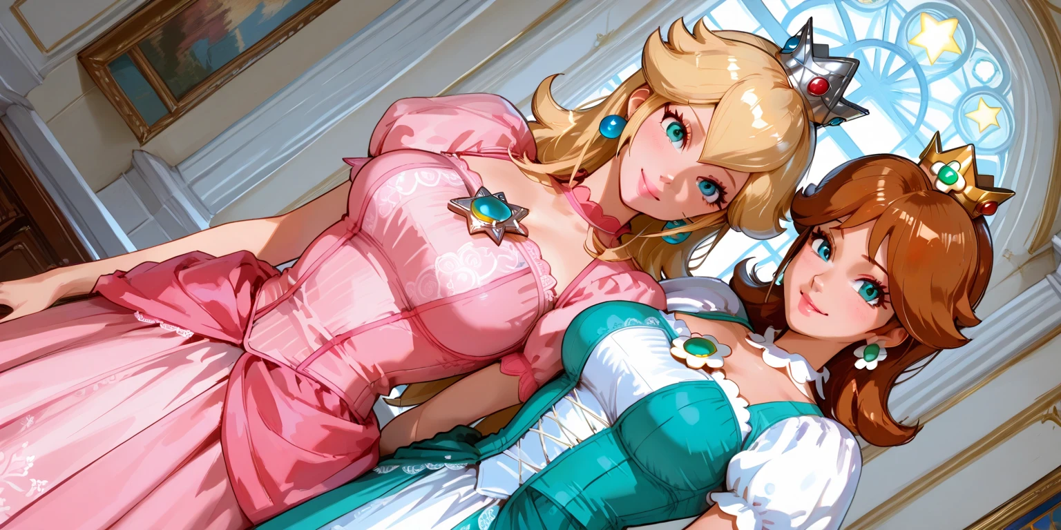 Princesa peach, peach princess dress,
