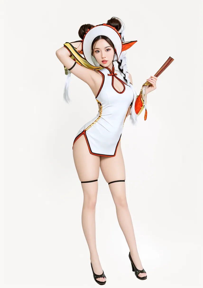 Mai Shiranui, (best quality, ultra-detalhado, Realistic:1.37), rosto delicado, rosto detalhado, Sweet smile expression, corpo perfeito, Textura ultrarrealista, Retrato, vivid colors, soft lighting
