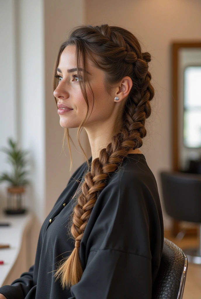 Stylish braid hairstyle for women