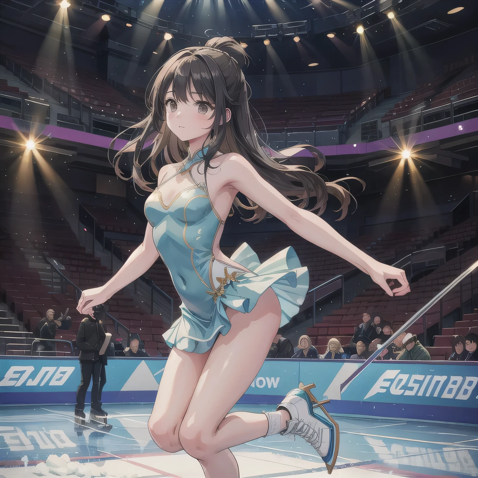 speed skating、Beauty、Thigh emphasis