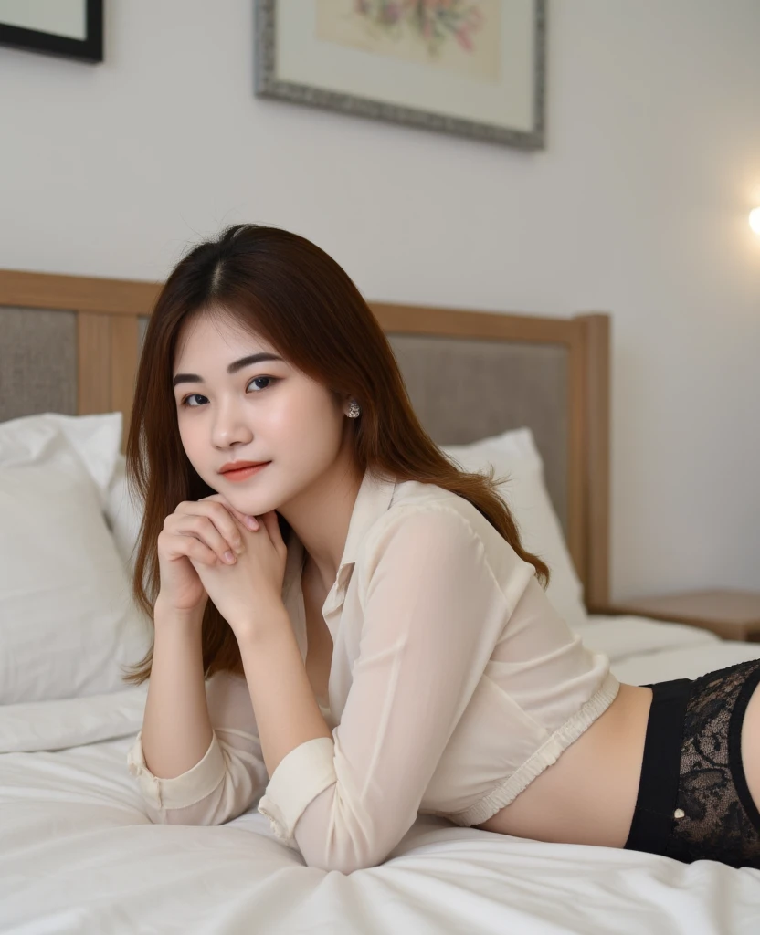 Cewek lagi tidur sama suami nya
