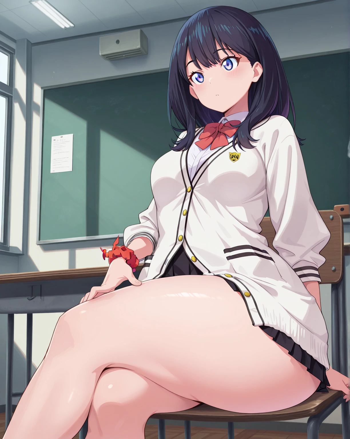 score_9, score_8_up, score_7_up, source_アニメ, masterpiece, 1girl, work, blue dress, white sailor collar, red bowtie, white long sleeves, Anime Drawings, Primary school students、Primary school students, Violent Rape, tears, cry, ((How)), trembling, masterpiece, Highest quality, (One man), Browsing Caution, Insert the penis, (uterus at viewer penis inserted into pussy from cross section looking through)