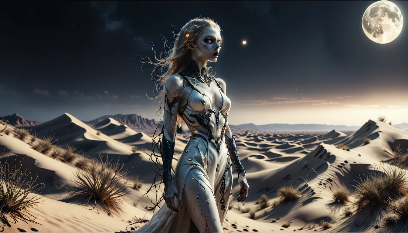 unreal engine:1.4,UHD,Best quality:1.4, fotorRealist:1.4, skin texture:1.4, masterpiece:1.8,naked girl of the future, unearthly, , There are no clothes, passion, highly detailed facial features, vibrant blue eyes, Carefully treated leather, Colonization of a new planet, gloomy atmosphere, a lot of alien vegetation, intricate flowers, Alien Creatures, wild atmosphere, aggressive environment, amazing, stunning artwork. (Best quality,4K,8K,High Resolutions,masterpiece:1.2),ultra detailed,(Realist,fotorRealist,fotorRealist:1.37),HDR,UHD,Studio lighting, Ultra-fine paint,Sharp Focus,physically based representation,very detailed description,professional,bright colors, colonization of an unknown planet, many alien plants, many intricate plants, secret planet