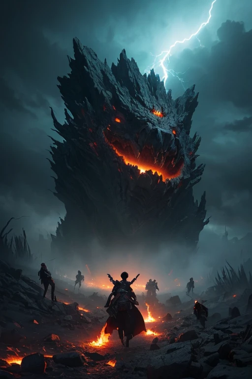 This dramatic and intense wallpaper depicts a lone figure teetering on the edge of a precipice, surrounded by a horde of decaying corpses that relentlessly crawl towards him. Each rotting body clings to him, their hooks and bony fingers digging into his flesh as they drag him back down into the abyss. His face is etched with an expression of sheer determination and will, his eyes fixed on the distant summit with unwavering resolve. The hellish backdrop is a turbulent cauldron of roaring flames, with twisted, fiery tendrils and other malevolent objects scattered like debris. The scene is rendered in exceptional detail, capturing every wrinkle
