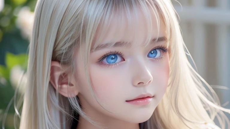 ((sfw: 1.4)), (( detailed face, cute face, detailed face, professional photography)), (Tie, Business Suit),  (from side) , ( full body  : 1.3), (( Shiny platinum blonde silk hair, beautiful shiny bangs, big clear sky blue eyes, very beautiful bright eye highlights, 1 Girl)), Ultra High Resolution, (Realistic: 1.4), RAW Photo, Best Quality, (Photorealistic Stick), Focus, Soft Light, ((15 years old)), (( (young face))), (surface), (depth of field), masterpiece, (realistic), woman, bangs, ((1 girl))
