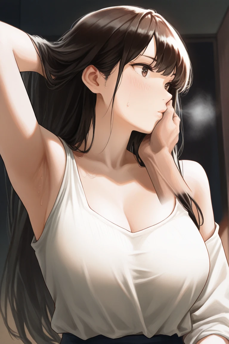 (In 8K、RAW shooting、highest quality、Masseter muscle part:1.2)、Super detailed、super resolution、(realistic、realistic:1.37)、portrait、High-definition RAW color photo、professional photography、very detailed and beautiful、very detailed、8K image wallpaper、amazing details、huge file size、official art、very detailed CG Unity 8K wallpapers、hvery detailed beautiful girl、very detailedな顔、very detailedな目、very detailedな肌、very detailedな指、hvery detailed nose、very detailedな詳細な口、perfect anatomy、detailed background、detailed clothing、(((1Directly with women1people々'men men)))、(20:1.2)、20th generation、pretty girl、realisticな体つき、small、white skin、glowing skin、sexy woman、black hair、((medium long hair))、(well-groomed bangs: 1.4)、cute face、lifelike face、delicate eyes、((ruins))、(((superman cosplay woman)))、((Full Nude Men))、((taking a shower))、((才能のあるpeople:1.5))、((A woman standing with her legs spread wide apart))、((man pushing penis into woman'ass from behind))、((Woman and man having sex))、wet body、((restrained))、((Men's burly arms))、((please put your finger inside the woman''s crotch))、((Woman leans forward))、((Male lifts one leg of female))、((Woman leans forward))、earrings、necklace、bracelet、((face turned to the side))、((Woman closing her eyes and yawning loudly))、((woman with thin pubic hair))、contrapo、dynamic lighting、((D cup))、((cleavage))、((expression of pain))、