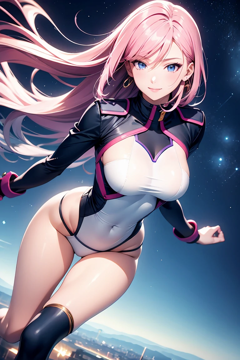 (((highest quality、first-clasasterpiece、Normal body、8k、Detailed face、Ultra-precision、Normal hand、Normal finger、5Finger、)))Brightly colored hair、Shortcuts、White and black pilot suit、A tight, revealing pilot suit、Thin leotard pilot suit、Exposed pilot suit、See-through high-cut pilot suit、Naughty pilot suit、Sexy pilot suit、The gesture of taking off the pilot suit、Lower the front zipper of the pilot suit、Grab the zipper on your chest、Pink underwear exposed、Pink Pants、Pink Bra、Postures that emphasize the chest、Open the zipper、I can see her cleavage、Nipples勃起、Nipples、blush、恥ずかしがりながらフロントOpen the zipper、I'm embarrassed and trembling、Orderに逆らえない、tears目、tears、Crying face、tearsを流す、Embarrassed and crying、Standing still、Order、Absolute Obedience、Obedience、Private room、Soaked pilot suit、Soaked with water、Wet and see-through、A good woman who also drips water、Masochist girl、being somewhat excited、In heat、White Breath、Lustful eyes