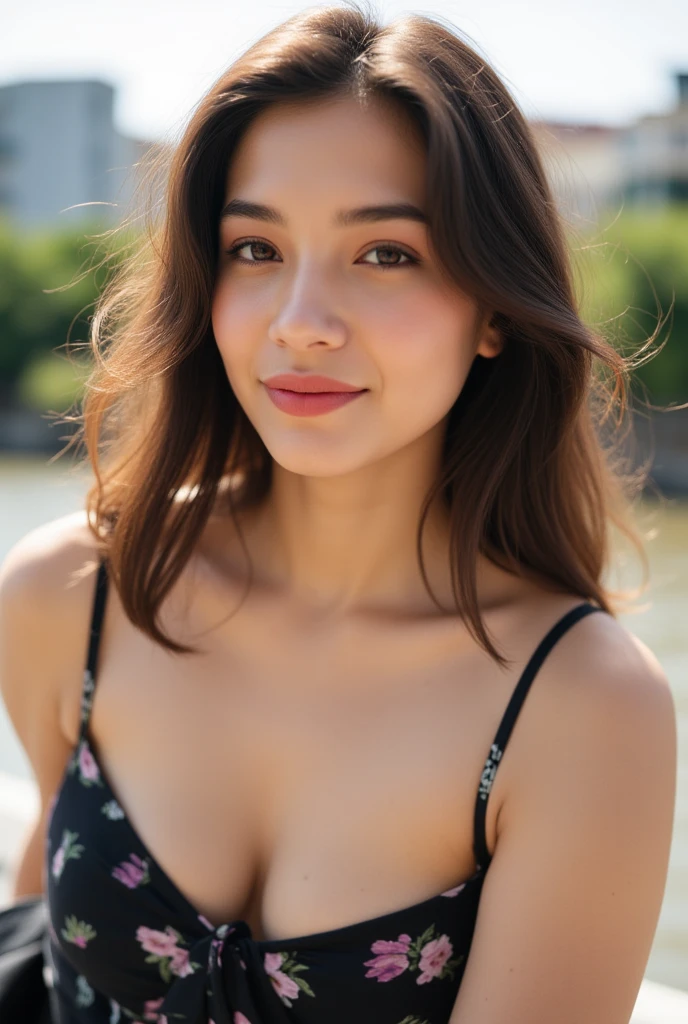 (realistic photo of a beautiful korean woman), (21 years old) (black short hair) , wearing a sexy black lingerie with bra marking her nipples, black thong, buxom  (looking directly at the camera), (cute smile), (black hair),(huge tits), (bright eyes, vibrant eyes, black eyes), (beautiful face, glowing face), (natural skin, glowing skin, realistic skin, soft skin), (model body, beautiful body, sculptural body), (Grand canal of Venice in the background ), (Ultra high definition, hyper-realistic, highly detailed, high quality, high detail, ultra-detailed, ultra-realistic, realistic, detailed), (best quality, 4k, 8k, 16k , Superior, art: 1.3), (realistic, photorealistic, photorealistic: 1.4), (16k wallpaper extremely detailed CG unit), (16K UHD), (16K HDR), Fujifilm XT3 sharp focus, professional lighting, grainy film, Raw photography, digital SLR camera, Fujifilm XT3 Realistic Painting Art, utilizes state-of-the-art deep learning models and adjusts parameters according to quality metrics such as structural similarity (SSIM) and perceptual loss to create an image that is indistinguishable from a real picture, high quality photography,