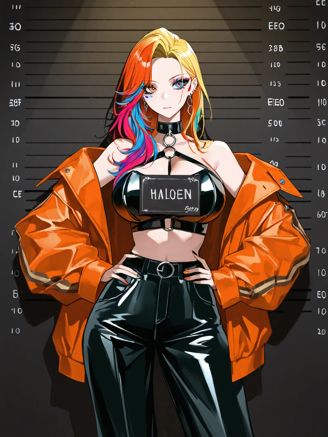 Naruto Uzumaki pgothgf <lora:gothgf:0.7>