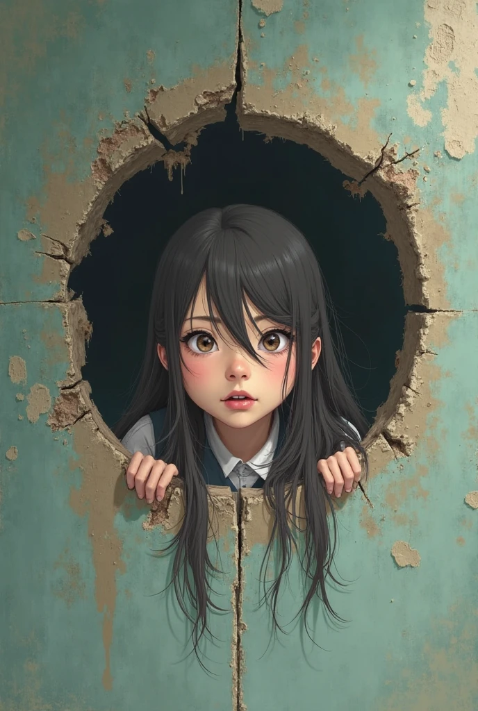 (masterpiece, best quality), 1girl, rope, mummification, emo, circle glasses, anime, drawing