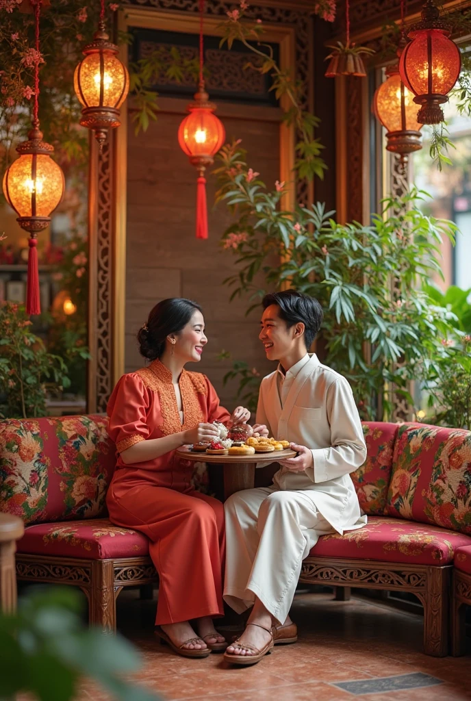 Tibetan monastery with cafe