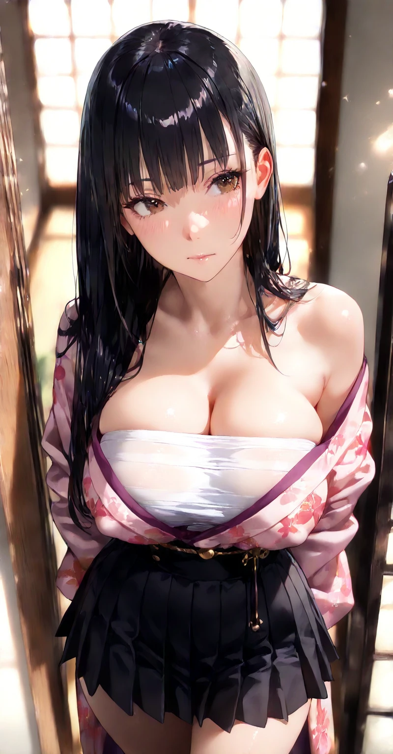 (((masterpiece))), (((best quality))), ((ultra-detailed)), (highly detailed CG illustration), Boa Hancock, (nsfw:1.4), (masterpiece:1.5), Detailed Photo, y, (Best Quality: 1.4), (1girl), Beautiful Face, (Black Hair, long Hair: 1.3), Beautiful Hairstyle, beautiful detail eyes, (realistic skin), beautiful skin, absurd, attractive, ultra high resolution, high definition, (sexoused:1.5), Pinkish white skin, cool white light, sexy pose, utiful , white background, pink soft white light, Wear a white tank top, (bukkake:1.8), ss:1.5),(dribbling:1.5),