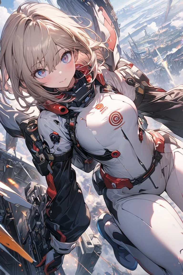 (Ultra flat, Flat Shading), Honors Type, Really blushing, 17years old, high school girl, Wearing a checkered pleated mini skirt, Short cut Colorful Gradation hair,(Glasses),Sweaty healthy body, ((cyber punk))(SF body suit,Futuristic and sci-fi headphones,high heel long boots)Gun holder on the thigh,mechanical headphone,shed tears,ornament,weapon human,She has a futuristic sci-fi big rifle in her hand,Mesgaquismiles, ((very very big butt))((Panties are visible))((lace lingerie,Shiny satin golden panties))((full back panties:1.2))(from behind)(ass focus)((from below)), Ultra-realistic, early morning, Breeze Skirt Lift, (Spread your legs:1.0),(You can see her pubic hair sticking out of her panties)
Blake
Captured in mid-stride, a lone figure emerges from the smoldering ruins: a young female cyborg with piercing blue eyes and striking white hair, clad in a futuristic black and red battle suit. ((Very very big breasts, J cup bra))(Wide Hips:1.1)The desolate alien battlefield stretches behind her, littered with twisted metal and shattered debris. Her gaze is fixed ahead, eyes blazing with determination as she surveys the devastation,