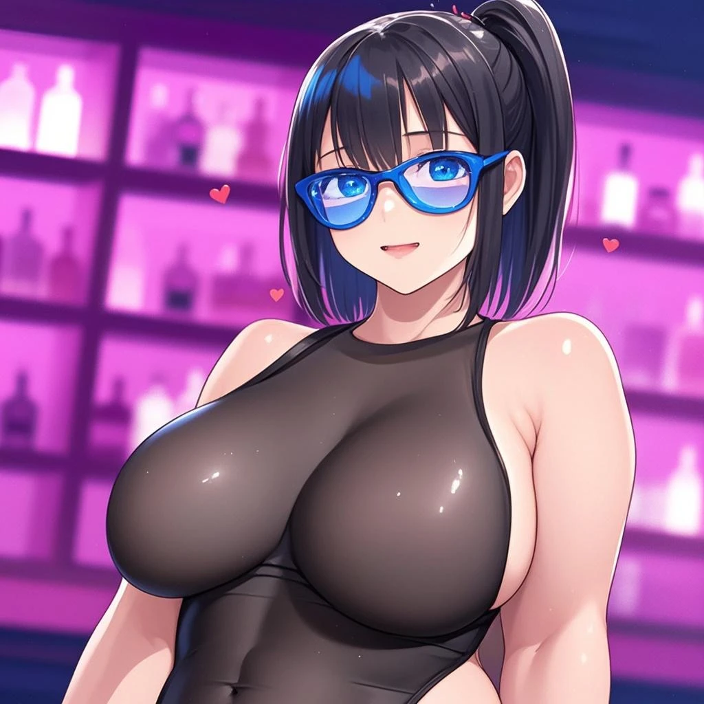 ((Upper body close-up))、(Big Breasts,Cleavage:2.0),Anna Yamada,gigantic breasts,smile、(naked:1.7)、(Are standing)、(In the classroom)、machine、(Wearing a collar:1.5)、Earrings、Earrings、bracelet,(Delicate facial features:1.5)、(masterpiece, Highest quality, High resolution, Super detailed, 8K, 4K),(Put your hands behind your head:1.5),ponytail,(Beautiful Face:1.5),Is ejaculating、Sweat,navel piercing,(nsfw:1.5)、Show off your armpits,Spread Armpit、Absurd、Highest quality, (Volupture:1.5)、Breast milk is coming out、looks happy、Wearing glasses