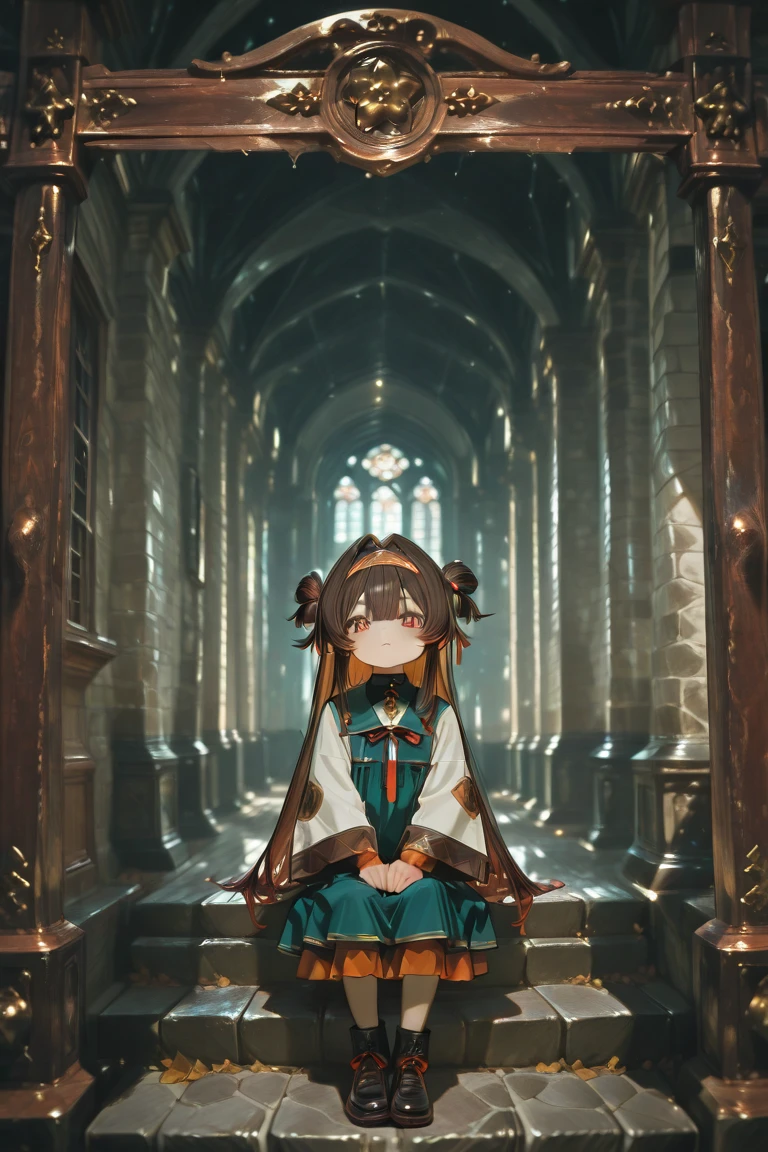 1girl, awardwinning 3d blender render, best quality, landscape of a Satin Holy ([Harar Jugol:Middle Earth:2]:1.3) from inside of a Church, dense field and Moon in background, at Dusk, Cel shading, Hopeless, Princesscore, Light and shadow plays, pinhole lens, BW, dark green power aura, vintage, arthouse, contest winner, black and white