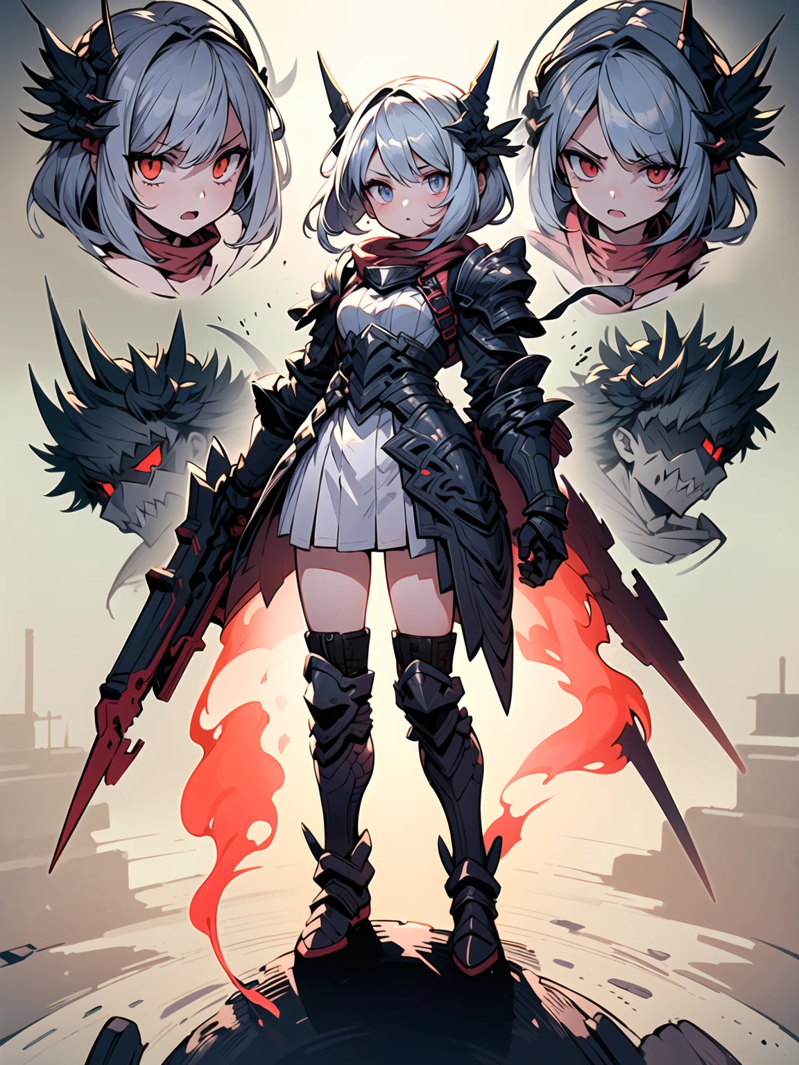 1girl, child, demoness, small body, sexy outfit, DemonicT, <lyco:DemonicT:0.75>, <lora:ClothingAdjuster3:0.5>, (high quality, ultra hd, very detailed, hd wallpaper:1.5), (complex background, very detailed landscape:1.3), <lora:add_detail:1>