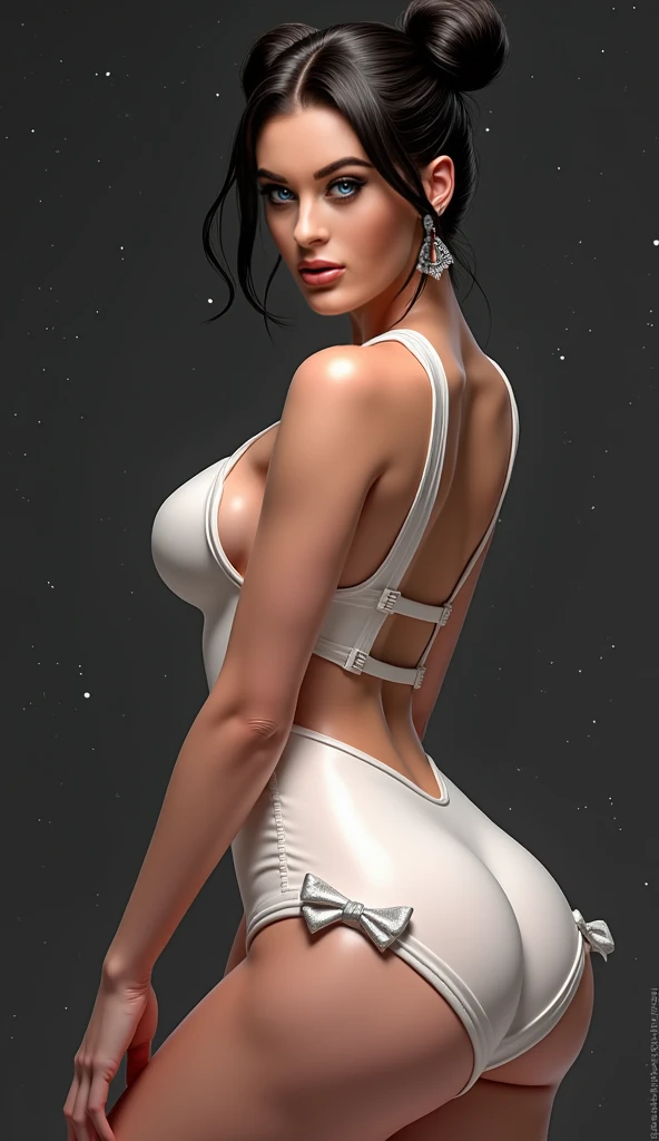foto colorida RAW altamente detalhada, Rear angle, corpo inteiro, de (fuzileiro espacial feminino, mulher linda, bunda em destaque na tela, bumbum, bunda grande, bunda suada, ass_outline, vestindo traje espacial branco e vermelho bem curto, sem capacete, cabelo ruivo e liso, Enhanced service), ao ar livre (inclinado sobre a borda rochosa, Looking at the Advanced Alien Structure), fazendo sexo anal detalhado, transando, fazendo amor, sexo com um homem de galo grande, nua,(on the exotic alien planet complex: 0,6), corpo tonificado, bunda grande, (scientific fiction), (montanhas: 1,1), (lush green vegetation), (two moons in sky: 0,8), (altamente detalhado , hiperdetalhado, intrincado), (Reflexo da lente: 0,7), (flowering: 0,7), particle effects, ray tracing, cinematic lighthing, profundidade de campo rasa, fotografado em Sony a9 II, lente grande angular de 24 mm, foco nítido, cinematographic photo of Gravity 2013, viewed from behind