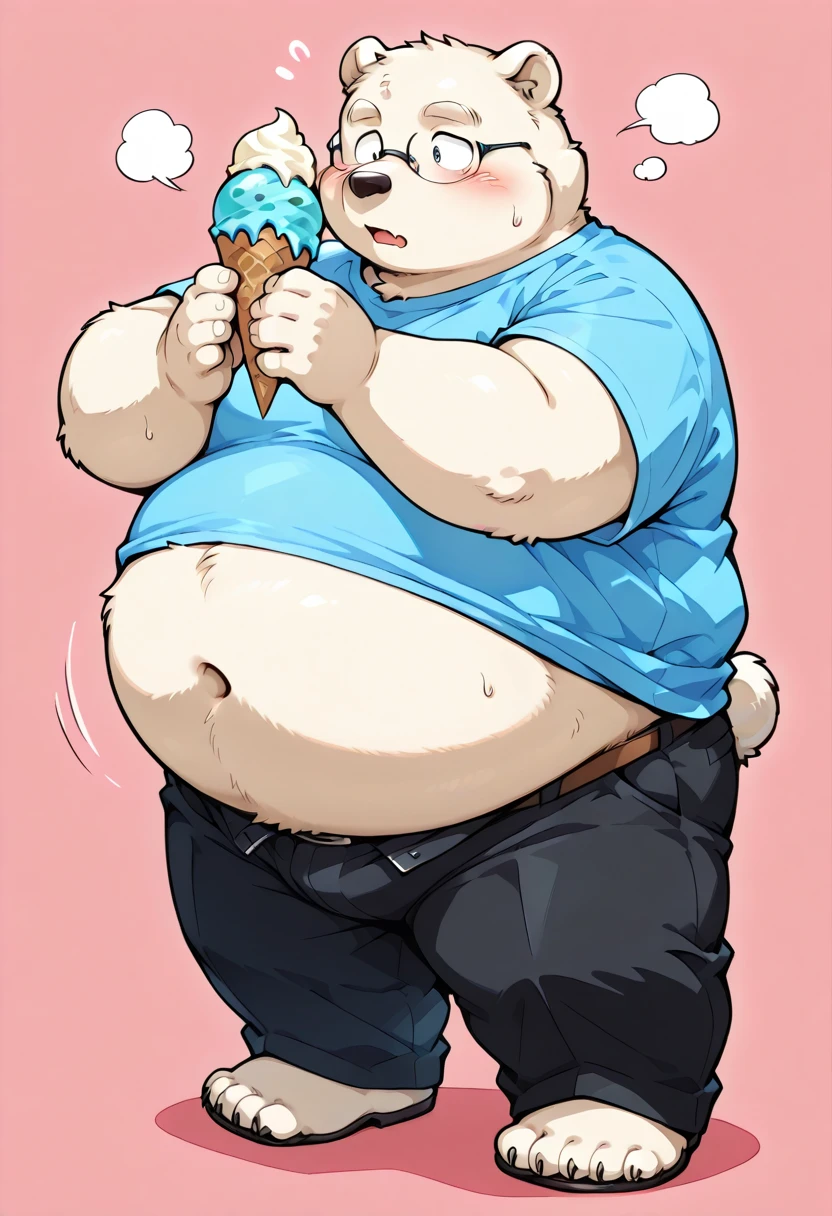 Fat, Chubby belly, Flabby obese, Man, O-Legs, M-Legs, Bare Legs, naked, boys, penis, happy,