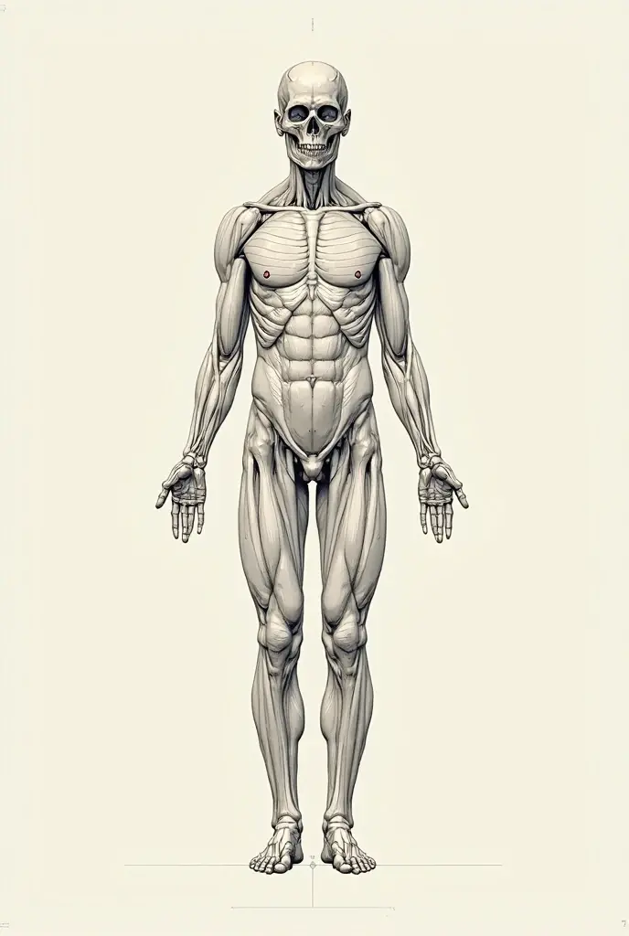 complete and naked body