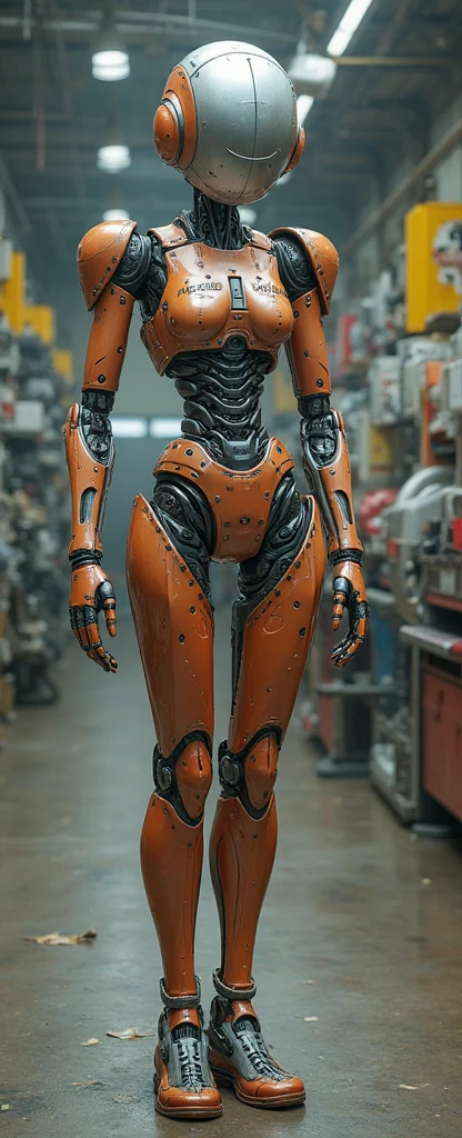 Hyperrealistic art (8K UHD: 1.2), evil (rusty) bald android woman during a sale, (smashes the counters in a fashionable clothing store with an electric baton:1.3), in an expensive clothing store, with (mechanical limbs:1.1), broken furniture, pieces of clothes on the floor, clothes on counters, clothes hanging on hangers in the background, complex details, amazing depth, festive atmosphere, shaded landscape, maximalism, her eyes glow with electric light, dnamic pose, fighting pose, <lora:add-detail-xl:2> . Extremely high-resolution details, photographic, realism pushed to extreme, fine texture, incredibly lifelike