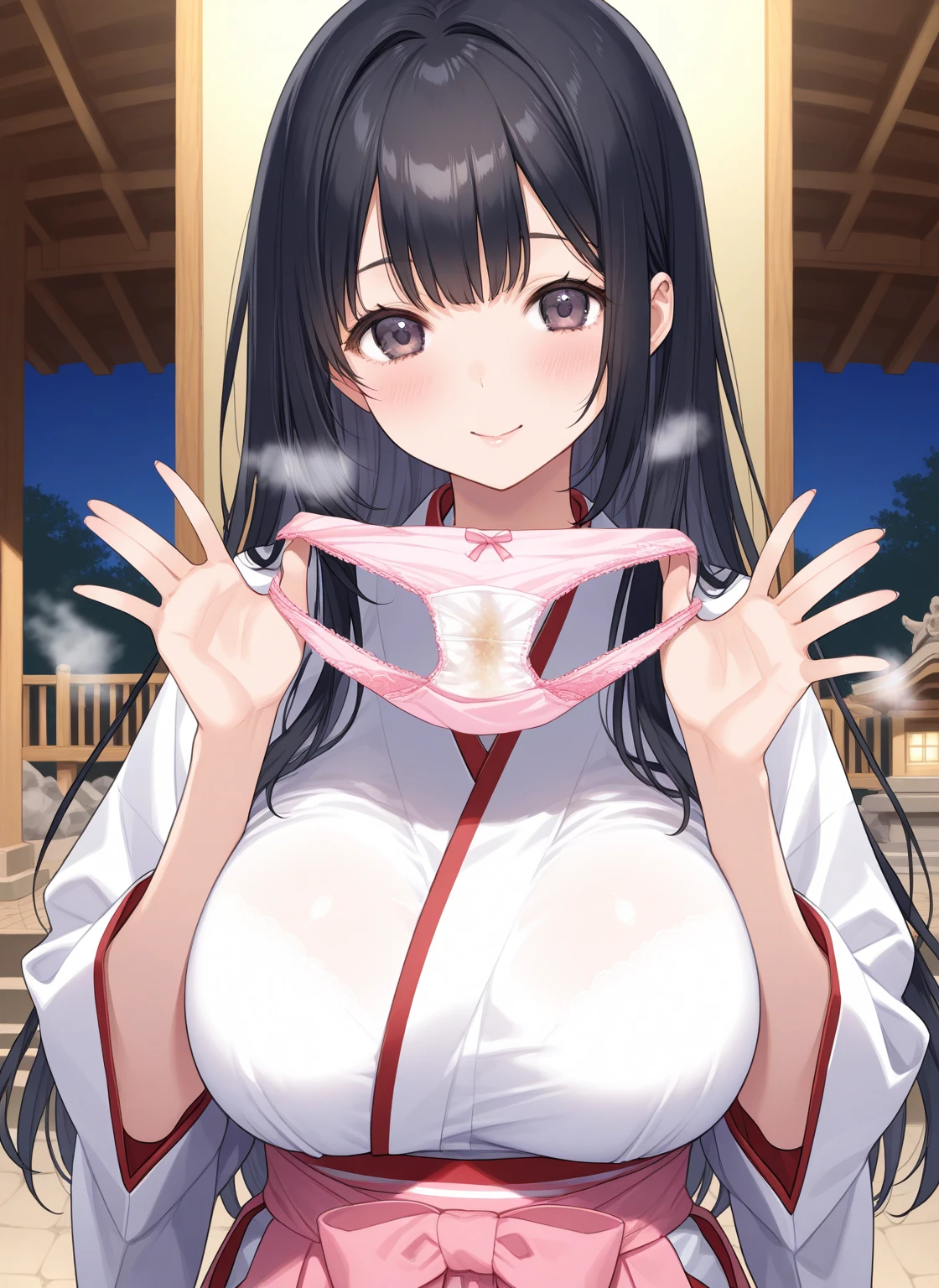 ((pussy juice,nsfw,nude))1 girl, My chest feels tight, , A girl is masturbating , wet crotch , cleavage, room, sweaty, big breasts, moving line, naughty smile, belly button, play sports often,The best quality full of breast milk、very detailed、anime, raiden shogun,Super detailed, masterpiece , anatomically correct, hand details、(Umamusume 1.6)、 red tide、sexual excitement、(mannerism:1.5)、huge breasts, Thighhighs, sweat a lot, shortness of breath、 Ahegao, moved, long gloves up to the elbow、white gloves、(Wedding dress:1.6)、Real moist skin、(soaking wet body:1.3)、eye for detail、NSFW、erotic、climax、Clothes with a small surface area of fabric、armpit、bed room、bed、nipples are visible,(breastfeeding、I'm peeing:1.2)、masturbation、short brown hair