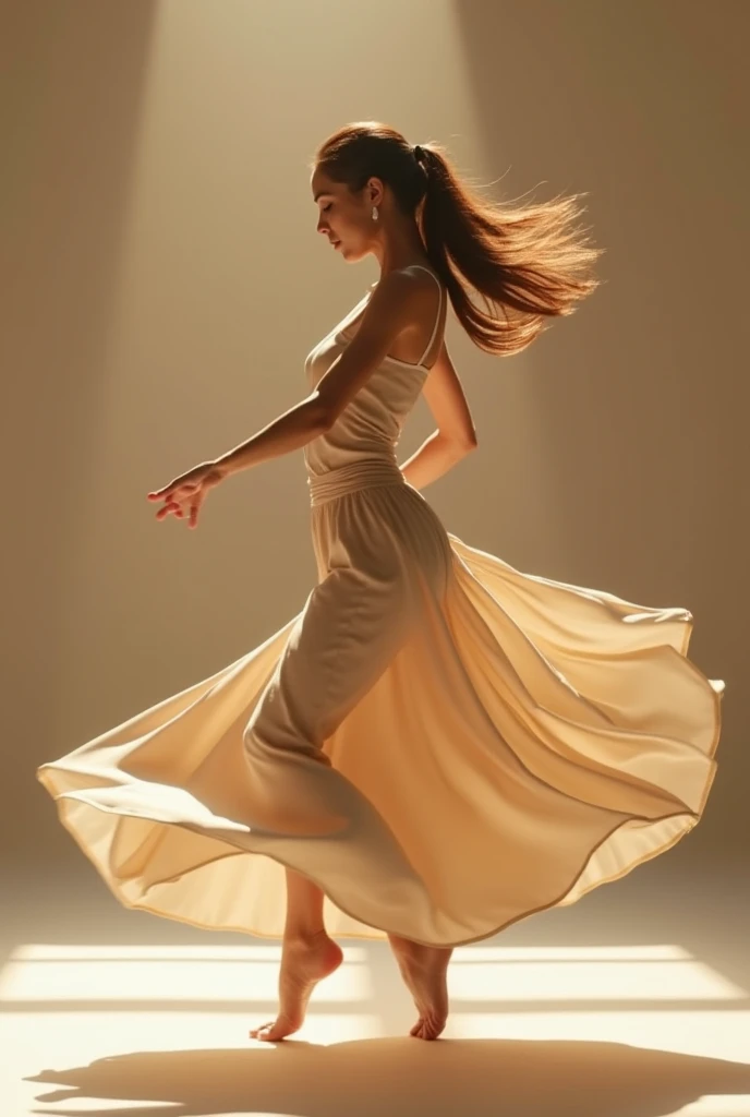 One dancing