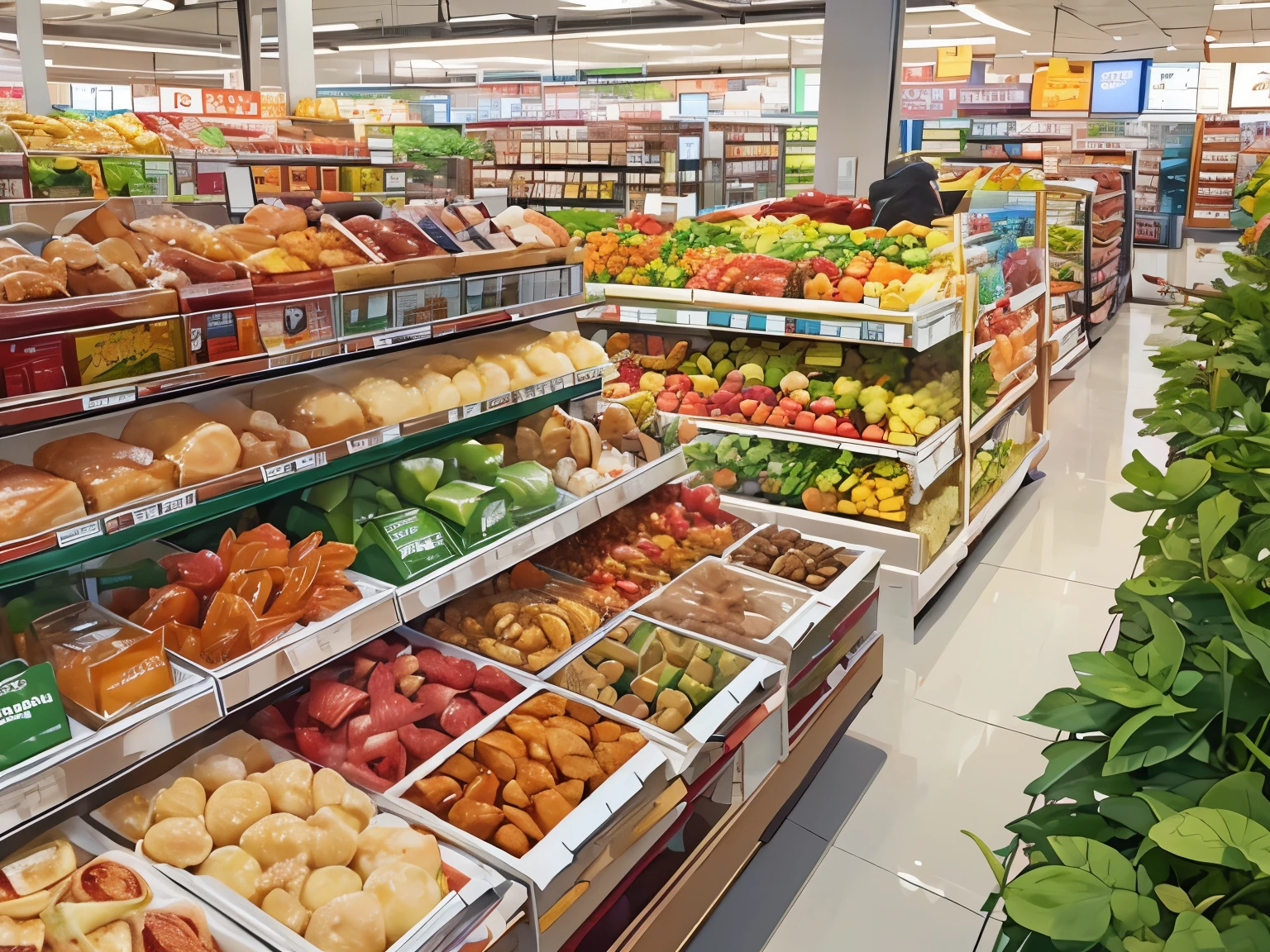 supermarket　Food corner
