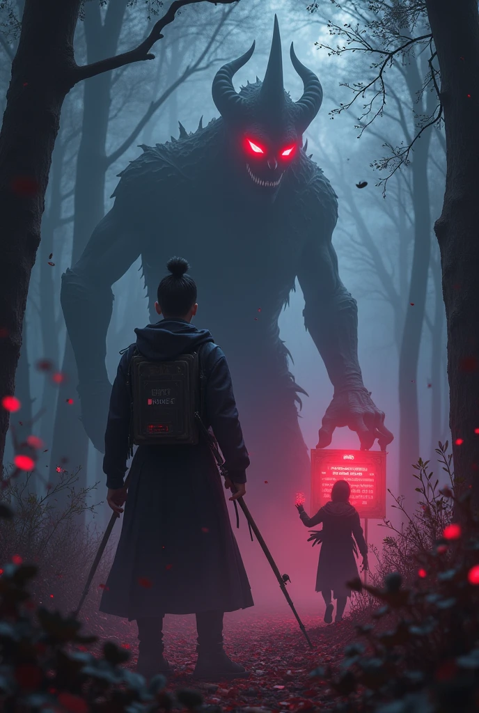 "Describe en detalle la apariencia y la historia de origen de un personaje original llamado 'La sombra de los suspiros', A terrifying being that feeds on people's deepest fears and only manifests during full moon nights in a dark abandoned forest. Detailing Your Physical Appearance, his supernatural abilities and how he terrorizes those who venture into his territory."